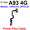 Volume Power Flex Cable For OPPO A5 A9 A31 A33 A91 A92 A93 2020 4G On OFF Power Buttons Voulme Side Key Switch Flex Cable