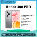 New HONOR 400 Pro Global Version 5G Smartphone 200MP Camera Snapdragon 8 Gen 3 6.7'' AMOLED 100W Wired 50W Wireless