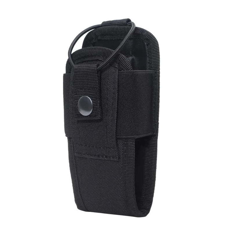 Tactical Walkie Talkie Carry Bag Molle Radio Pouch Holder Pocket Portable Outdoor Hunting Sports Waist Bag Interphone Holster