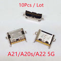 10pcs For Samsung A12 A10s A21s A11 A20s A22 A32 A33 A01 A30s A31 A51 A50s A71 A70s A52 A72 USB Charging Port Charger Connector