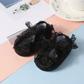 1 Pair of Baby Non - Slip Toddler Shoes, Cute Lace Flower - View 10 | SAMAG