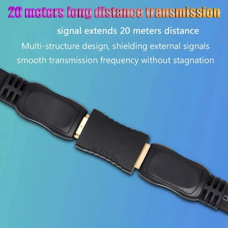 Audio Line Converter HDMI-compatible Female or Male To Female Straight-through Adapter Cable Female HDMI-compatible Adapter