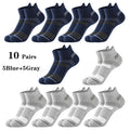 10 Pairs Ankle Athletic Running Socks Men Women Simple | SAMAG