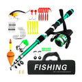 Compact Kids Fishing Rod Set with Reel Telescopic Pole - View 7 | SAMAG