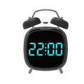 New Alarm Concise And Practic Clock Double Bell Super Loud for Heavy Sleepet Mode 12/24H Night Anti-disturb Table LED Clock