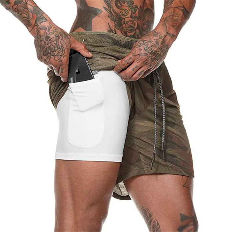 Summer Running Shorts Men Sports Jogging Fitness Training | SAMAG