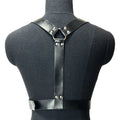 Fashion Wide PU Leather Waist Belt for Women Gothic Body Bondage Chest Harness Belt Harajuku Suspenders Clothing Accessories