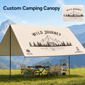 Personalized Camping Canopy Tent Custom Printed Outdoor | SAMAG