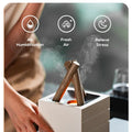 280ml Flame Aroma Diffuser USB Air Humidifier Colorful Atmosphere Light and Remote Control Bonfire Essential Oil Aroma Diffuser