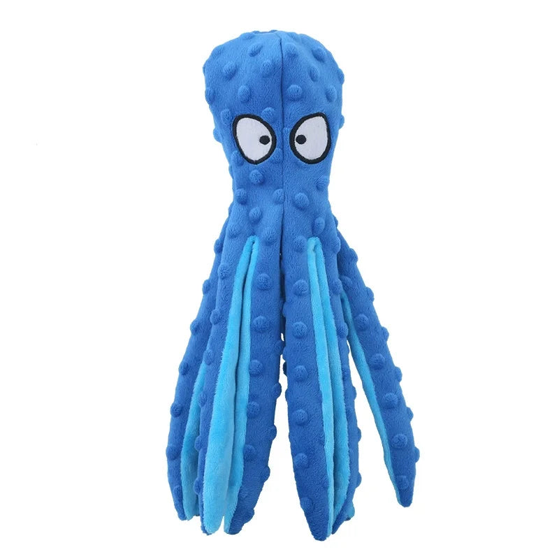 Soft Plush Dog Squeaky Toy Bite Resistant Molar Chew Doll Interactive Sound Pet Toy Puppy Anxiety Relief Boredom Relief Companio
