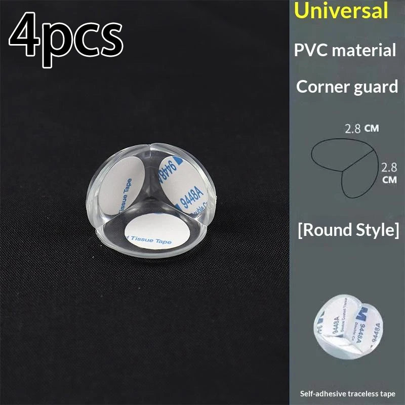 ⚑4Pcs Children Baby Safety Silicone Protector Table Corner Edge Protection Cover Children Anti Collision Edge Guards