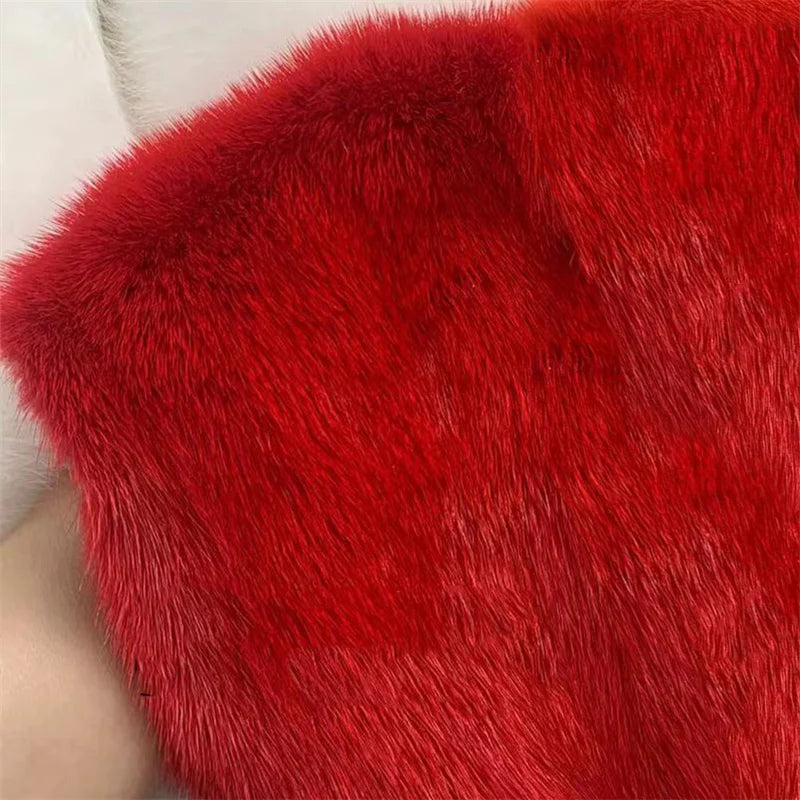 Mule Slippers Mink Fur Slides Comwarm Fashion Women Clogs Cork Insole Fur Slippers with Arch Support Outdoor Slides Home Shoes