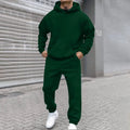 Colorful Urban Style Autumn And Winter Products Men's Hooded Sweatshirt And Pants Set Street Wear - View 12 | SAMAG