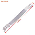 Car Audio Removal Tool Skid Plate Stainless Steel Plastic Door Plate Removal Rubber Buckle Buckle Skid Plate Driver 7pcs set