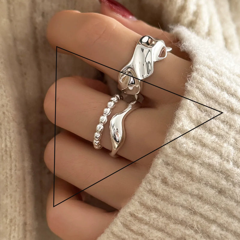VENTFILLE 925 Sterling Silver Bow Tie Open Finger Ring For Women Gift Cute Design Fashion Jewelry Gift Wholesale