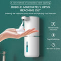Automatic Soap Dispenser Touchless Foaming Soap Dispenser 380ml USB Rechargeable Electric 4 Level Adjustable Foam Soap Dispenser