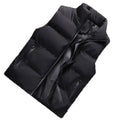 Men Vest Windproof Vest Men Jacket Sleeveless Vest Winter Jacket Casual Coat Men down Cotton Warm Thicken Waistcoat Thick