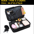 New Upgrade Large Capacity Cosmetic Bag Hot-selling Professinal Women Travel Makeup Case