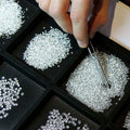 1 Carat 0.9mm ~ 3.0mm Round Melee Lab Grown Diamonds Brilliant Full Cut DEF VVS-VS Loose Lab Created Diamond Wholesale