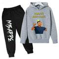 Autumn Mbappé Printed Children's Hoodie Suit Sweatshirt | SAMAG