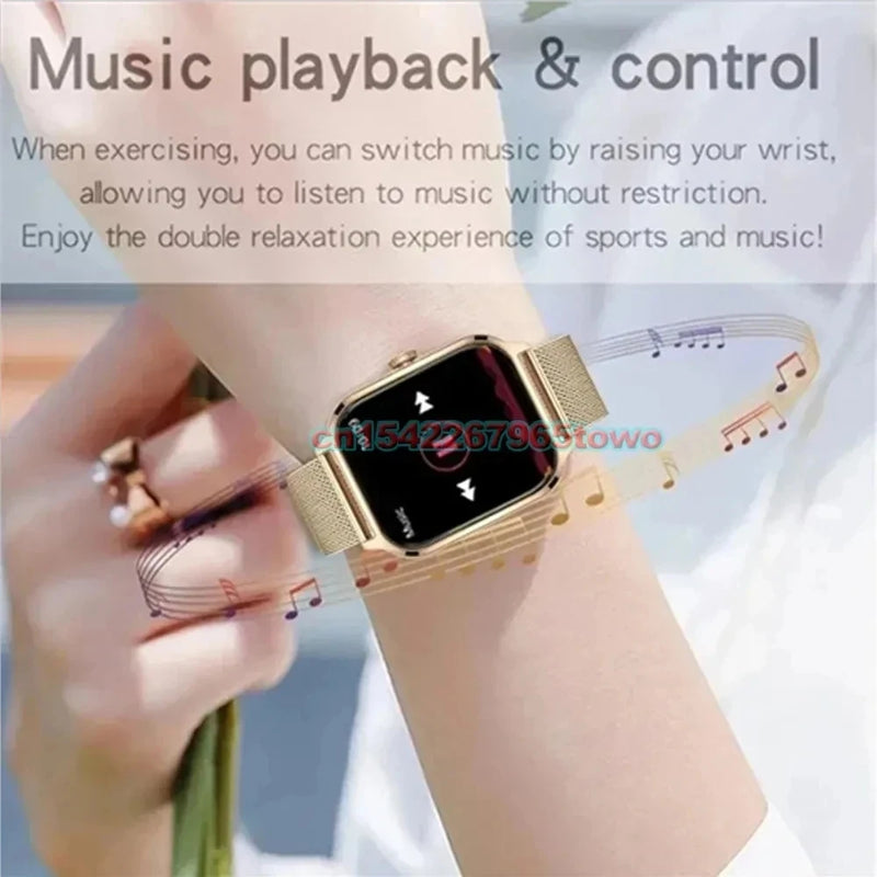 Smart Watch Watches 1.83inch HD Display Bluetooth Call Message Alert Music Sports Mode Smartwatch Men - Visuel 4 | SAMAG