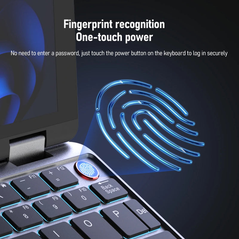 Zwide N8 Pro Mini Laptop 8-inch touch screen two-in-one convenient pocket business trip business office entertainment