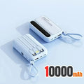 120W 500000mAh PowerBank Large Capacity 4 In1 Cables Intelligent Digital Display Light Portable Powerbank For iPhone Huawei 2026