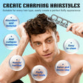 Dual Texture Styling Comb Volumizing Wide-Tooth Curling Tools Hair Roots Fluffy Clip Men and Women Care Styling Accessories