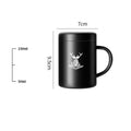 Thermal Mug with Lid 304 Stainless Steel Coffee Cup Home Office Double Wall Tumbler Anti-drop Keep Warm&cold Double Bottom Mug