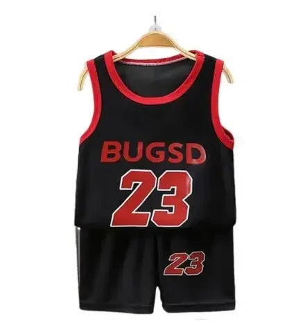 Children Sets Summer Sleeveless Basketball T - shirts - View 11 | SAMAG