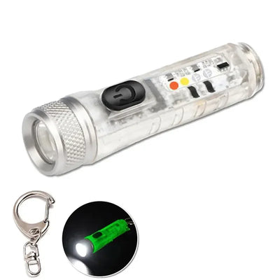 Mini Keychain Flashlight LED Rechargeable Torch Portable | SAMAG