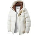 Men's Jacket Stand Collar Mens Parka Winter New Down Jacket Fleece Warm Jackets Men Business Leisure Coat Baseball Coats 3568