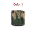 1 Roll U Pick 4.5m*5cm Waterproof Outdoor Camo Hiking Camping Hunting Camouflage Stealth Tape Wraps