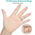12Pcs 1 Set Ring Adjustment Pad Size Adjuster Fixed Reduction - Visuel 5 | SAMAG