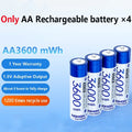 NEW Nohon Rechargeable Battery 1.5V AA 3600mWh AAA 1300mWh Original Li Batteries With Charger for Clock Video Radio Game Camera