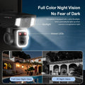 LS VISION  4G & wifi In 1 Solar Camera Outdoor 12MP 6K 10X Zoom Dual Screen PIR Detection Auto Tracking CCTV Survalance Cameras