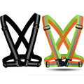 Unisex Night Running Suspender Reflective Suspenders For Men Women Colorful Adjustable Luminous Wide Braces Youth Sport Belt