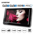 10" Portable LED TV 1920x1080 FHD Digital Television Supports DVB-T2 ATSC ISDB-T with Battery for Car Caravan Camping Outdoor