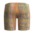 SEOBEAN Men‘s Long Swim Trunks Zebra Print Quick Dry | SAMAG