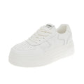 Leather thick sole increase board shoes 2024 early spring new Korean version of all small white shoes women leisure