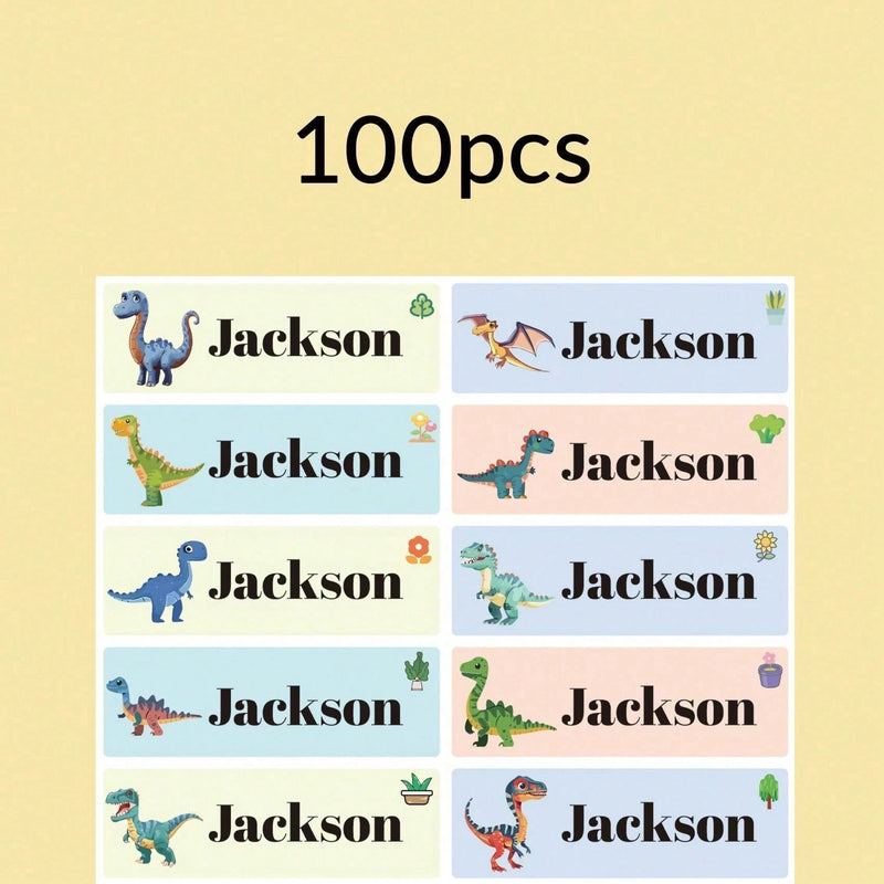 100 - Custom Animal Name Stickers, Waterproof Labels - View 8 | SAMAG