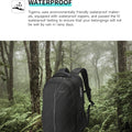 Tigernu Vacuum Backpacks Compression Travel Backpacks 15.6-17 Laptop Backpack Men TSA Anti Theft Backpacks Expandable Schoolbag