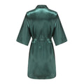 Wedding Party Team Bride Robe With White Letters Kimono | SAMAG
