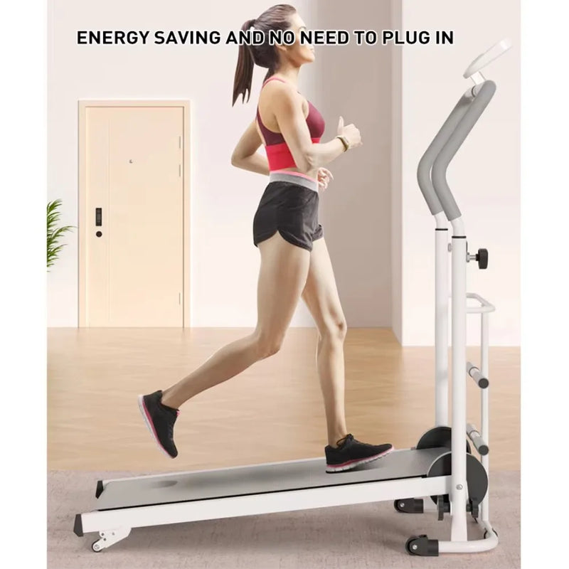 Folding Treadmill Manual Home Gym | SAMAG