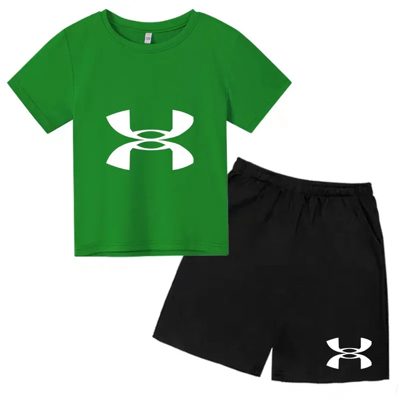 2-13Y Kids Spring & Autumn Casual Cartoon & Letter Print | SAMAG