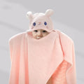 Thickened Absorbent Cotton Baby Bath Robe Cartoon Hooded Design Portable Soft Swaddle Blanket Infant Shower Daily Care Towel