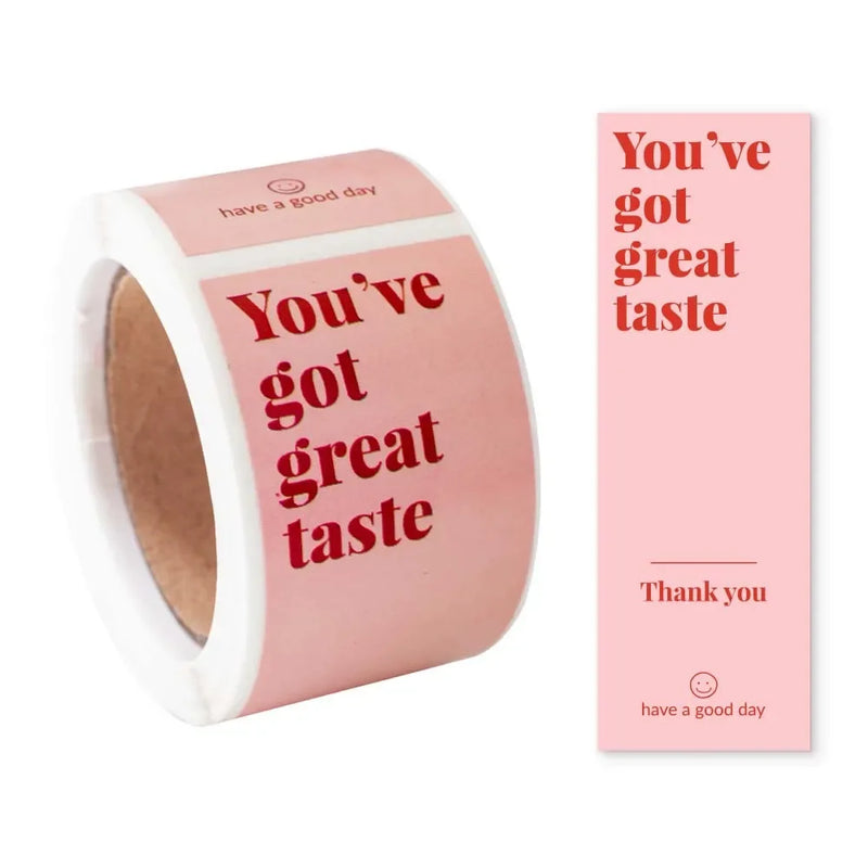 100pcs/roll Thank You Sticker Seal Labels Small Business Gift Decor Sticker Package Sticker Sealing Package Is Happy To See You