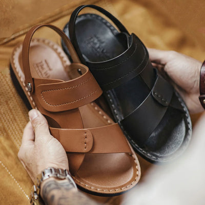 Maden Men's Summer Outdoor Sandals 2-in-1 Beach Slides | SAMAG