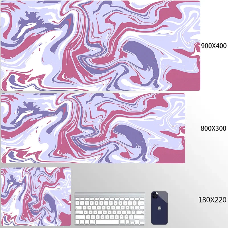 Strata Liquid 900x400 Mouse Pad Computer Laptop Anime Keyboard Mouse Mat XXL Large Mousepad Keyboards Gamers Decoracion Desk Mat