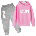 Children's Hooded Sweatshirt with Letters - 3-13 Years | SAMAG
